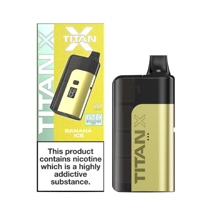 Titan X 10K - Replacement Pod Device - Banana Ice