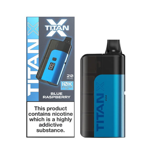 Titan X 10K - Replacement Pod Device - Blue Raspberry
