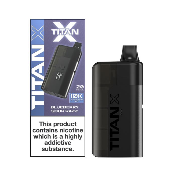 Titan X 10K - Replacement Pod Device - Blueberry Sour Raspberry