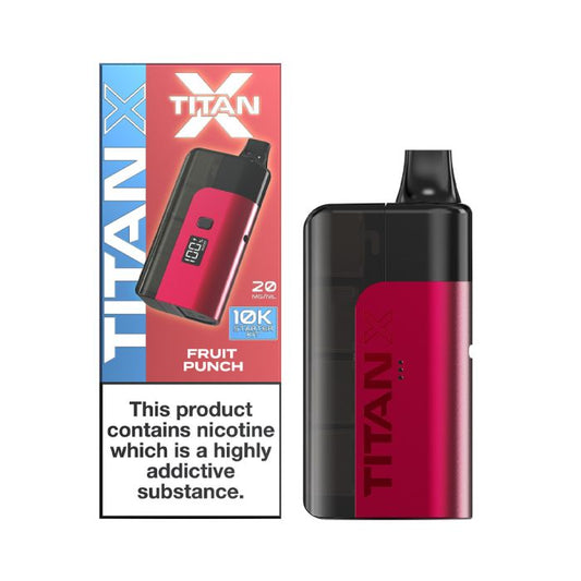 Titan X 10K - Replacement Pod Device - Fruit Punch