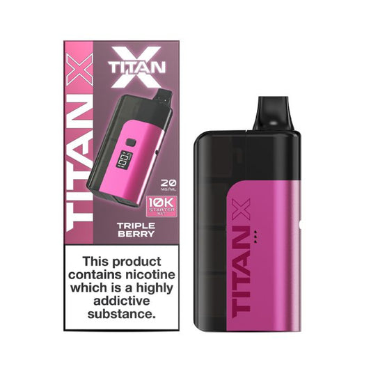 Titan X 10K - Replacement Pod Device - Triple Berry