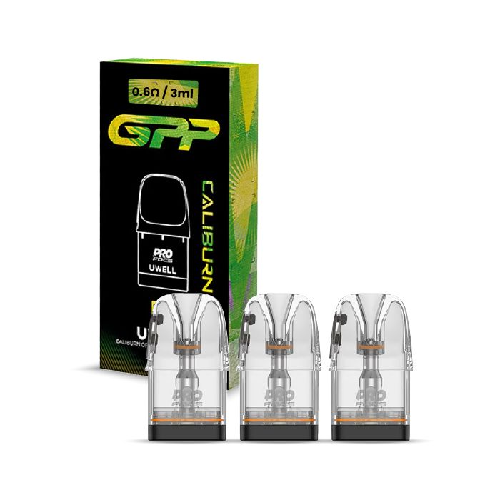 Uwell Caliburn GPP 3ml Side-Fill Replacement Pods x 3 (Pack)