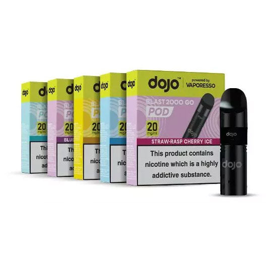 Vaporesso DOJO Blast 2000 Go - Replacement Pods - Ubervape