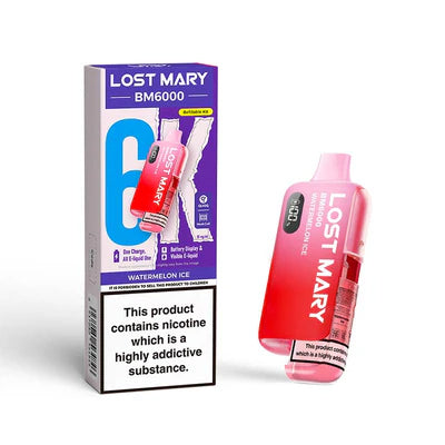 Lost Mary BM6000 - Rechargeable Replacement Pod Device - Watermelon Ice