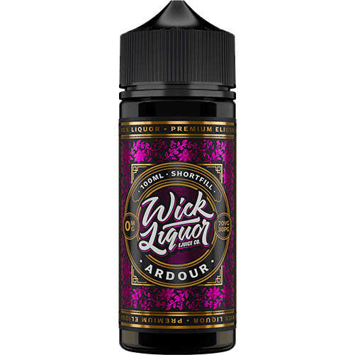 Wick Liquor - Ardour E-liquid 100ML Shortfill