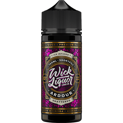 Wick Liquor - Ardour Shattered E-liquid 100ML Shortfill