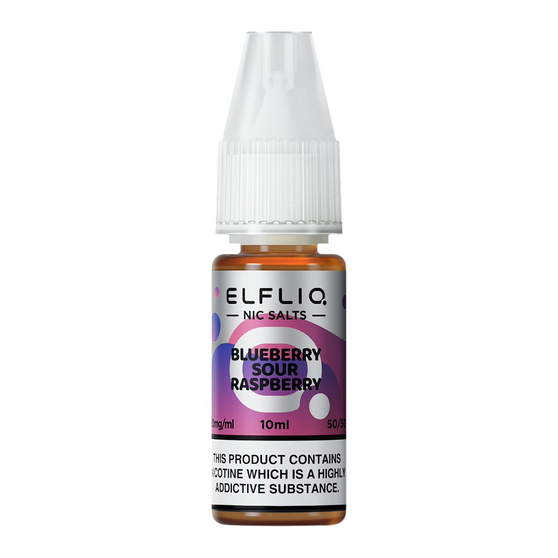 Elf Bar ELFLIQ - Blueberry Sour Raspberry 10ml E-liquid Salt Nic