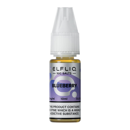 Elf Bar ELFLIQ - Blueberry 10ml E-liquid Salt Nic