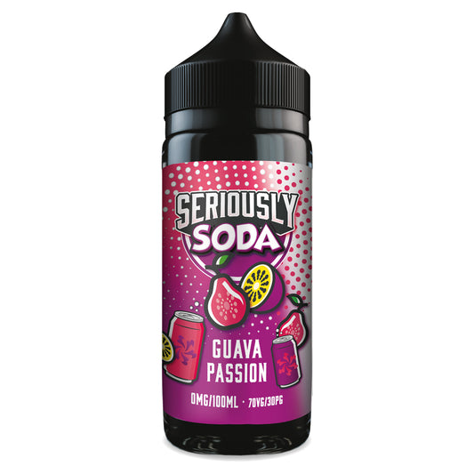 Seriously Soda - Guava Passion E-liquid 120ML Shortfill