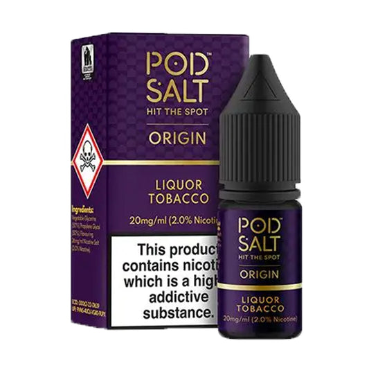 Pod Salt Origin - Liquor Tobacco E-liquid