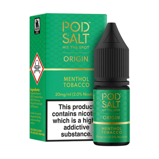 Pod Salt Origin - Menthol Tobacco E-liquid