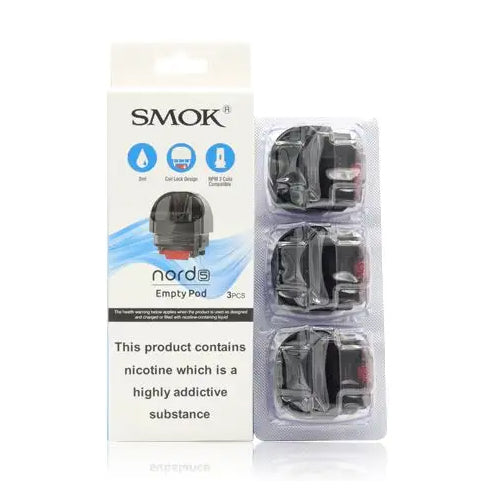 Smok Nord 5 Pods x 3 (Pack)
