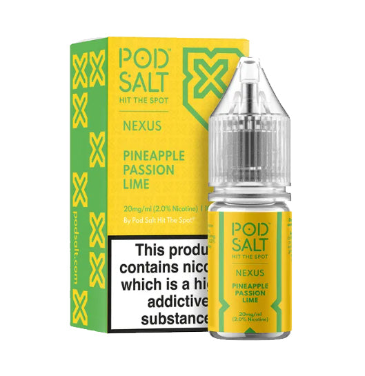 Pod Salt Nexus - Pineapple Passion Lime E-liquid Salt Nic