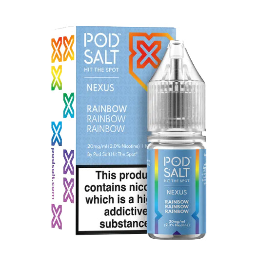 Pod Salt Nexus - Rainbow Rainbow Rainbow E-liquid Salt Nic