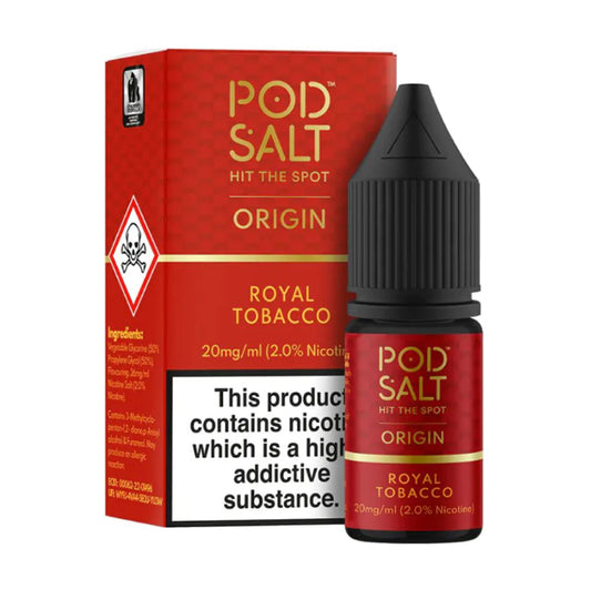 Pod Salt Origin - Royal Tobacco E-liquid