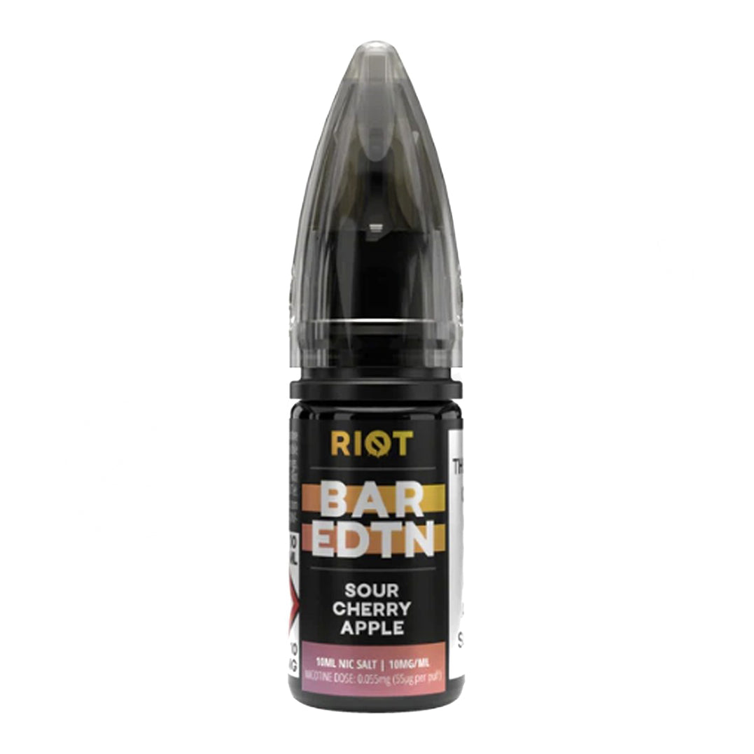 Riot Squad Bar Edition - Sour Cherry Apple E-liquid 10ml