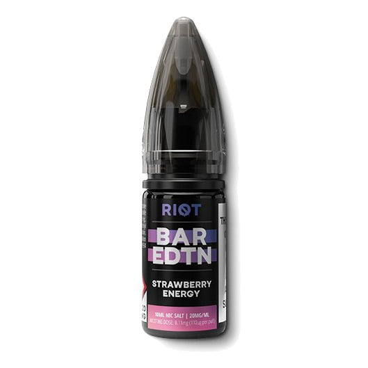 Riot Squad Bar Edition - Strawberry Maxx (Energy) E-liquid 10ml