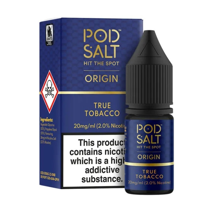Pod Salt Origin - True Tobacco E-liquid