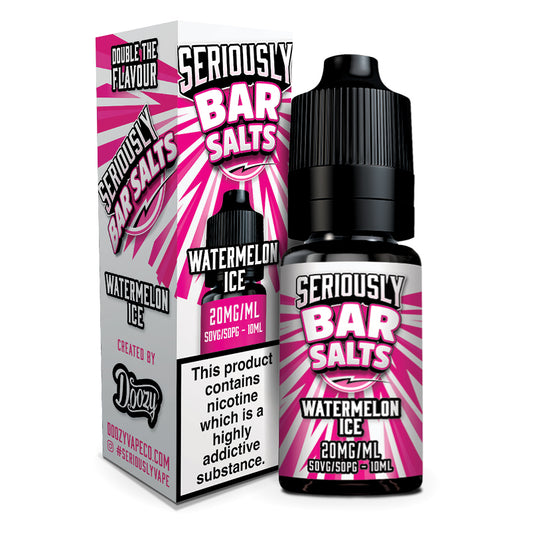 Seriously Bar Salts - Watermelon Ice E-liquid Salt Nic