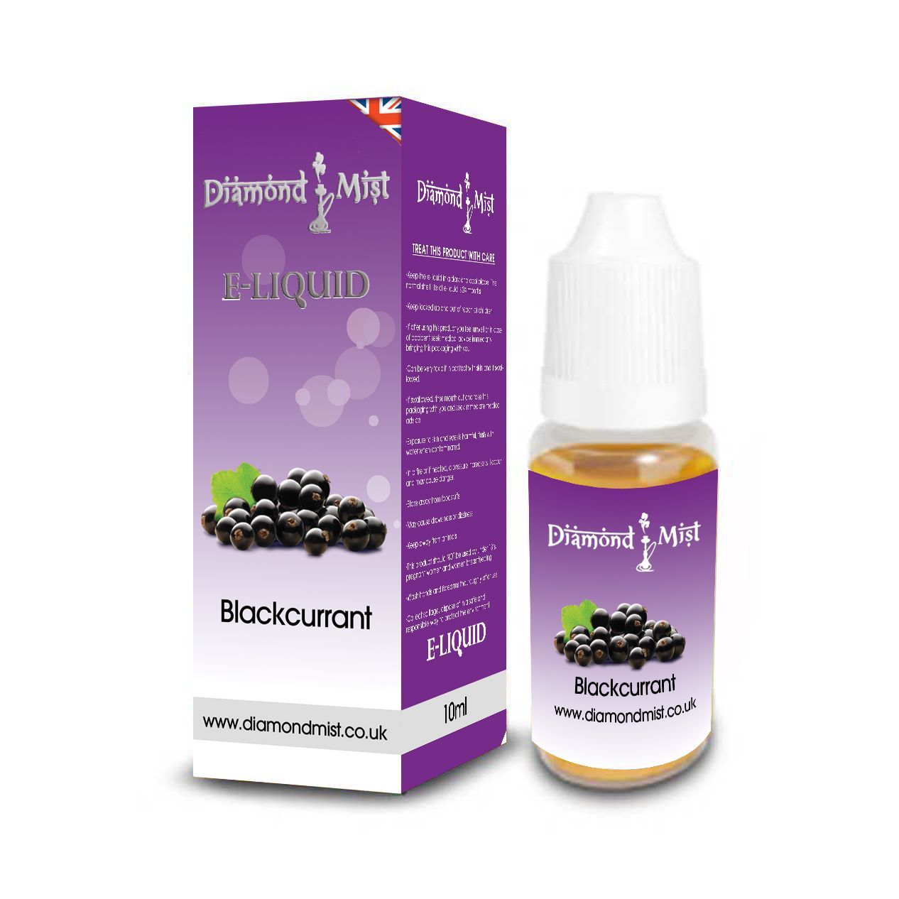 Diamond Mist E Liquid (Blackcurrant)