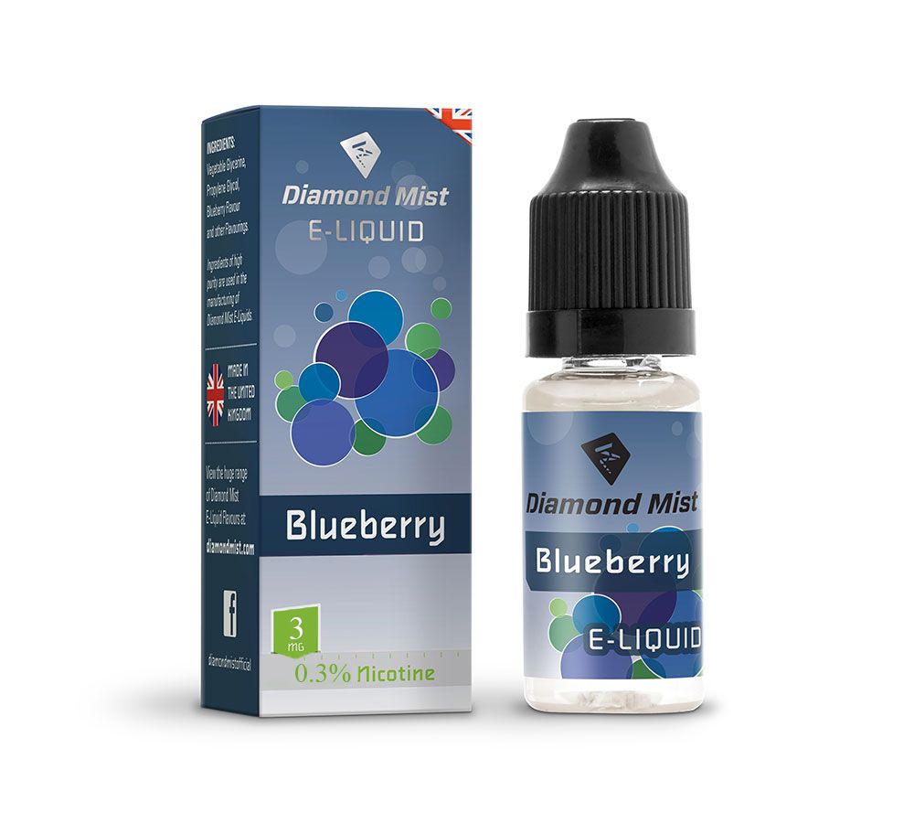 Diamond Mist E Liquid High VG - (Blueberry)