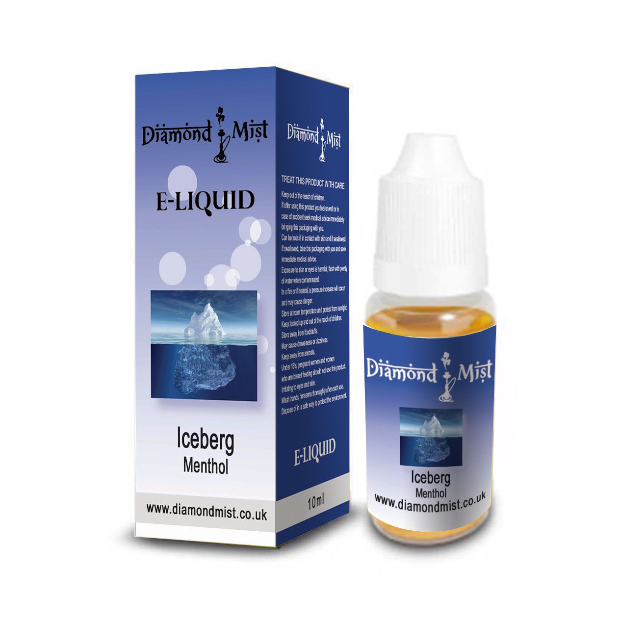 Diamond Mist E Liquid (Iceberg Menthol)