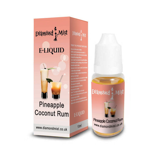 Diamond Mist E Liquid (Pineapple Coconut Rum)