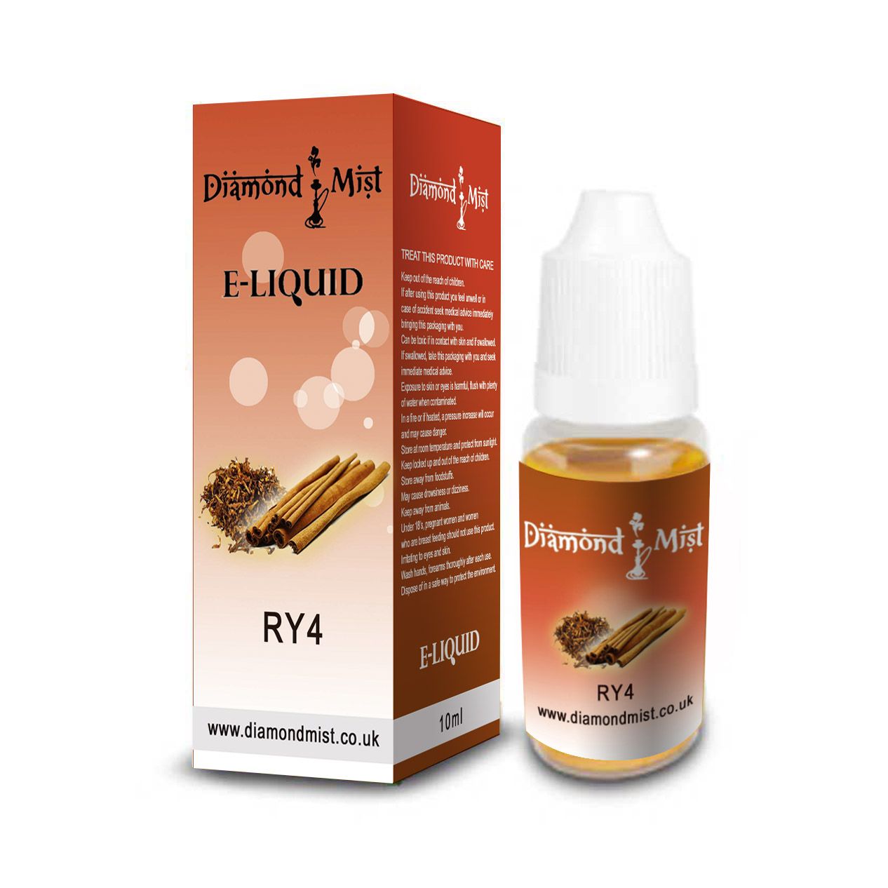 Diamond Mist E Liquid (RY4) 0mg - DISCONTINUED