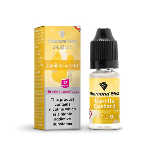Diamond Mist E Liquid (Vanilla Custard)