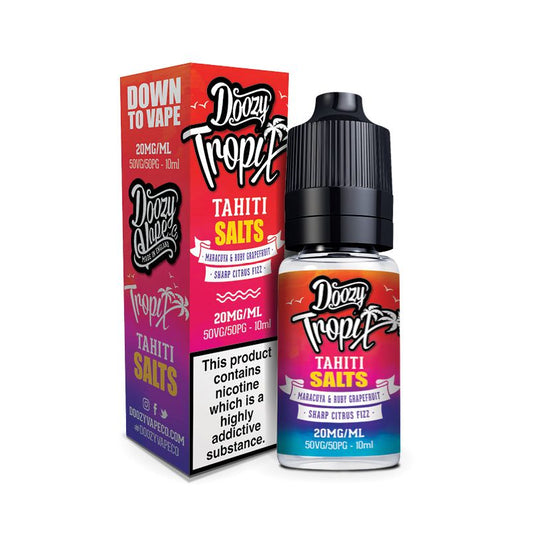 Doozy Tropix - Tahiti E-liquid Salt Nic 10mg - DISCONTINUED