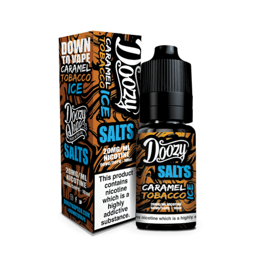 Doozy Vapes - Caramel Tobacco Ice E-liquid Salt Nic