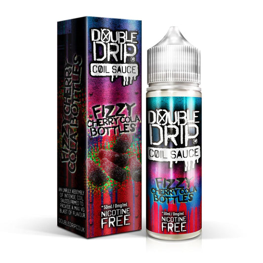 Double Drip Fizzy Cherry Cola Bottles E-liquid 60ml Shortfill