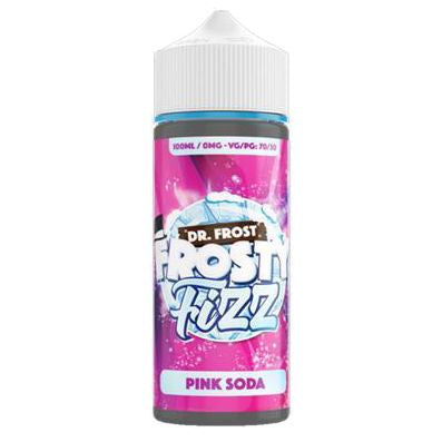 Dr Frost - Frosty Fizz Pink Soda 120ml E-liquid Shortfill