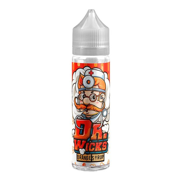 Dr Wicks - Orange Syrup E-liquid 60ml Shortfill