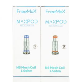 Freemax Maxpod 1.0ohm & 1.5ohm Coils - Pack Of 5