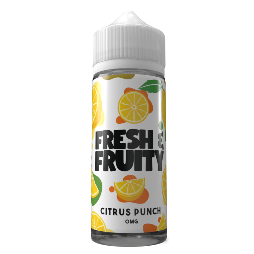 Fresh & Fruity  - Citrus Punch E-liquid 120ML Shortfill - Ubervape