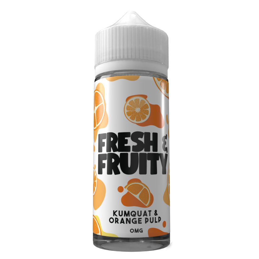 Fresh & Fruity  - Kumquat Orange Pulp E-liquid 120ML Shortfill - Ubervape