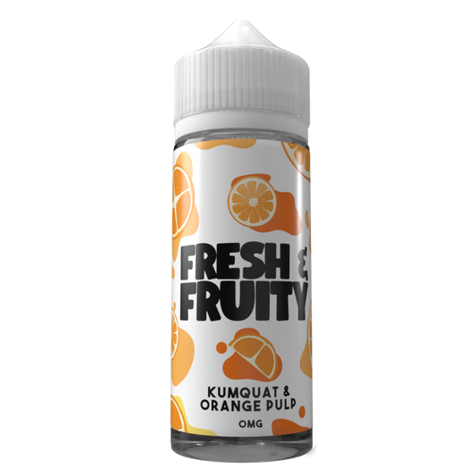 Fresh & Fruity  - Kumquat Orange Pulp E-liquid 120ML Shortfill - Ubervape