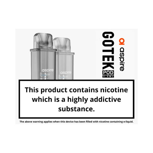 Aspire Gotek X- Replacement Pods x 2 (Pack)