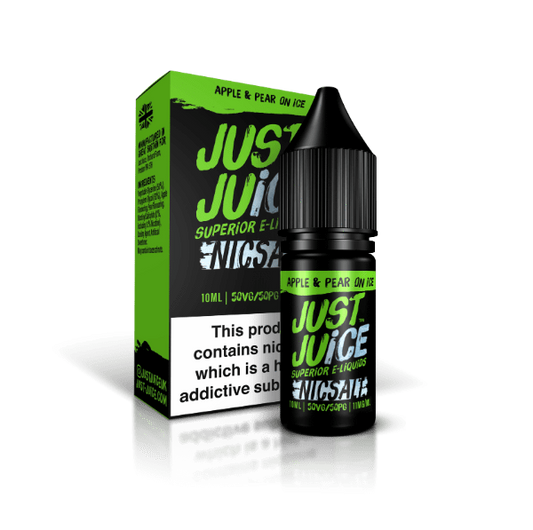 Just Juice - Apple Pear On Ice 10ml E-liquid Salt Nic