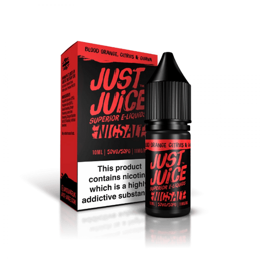 Just Juice - Blood Orange, Citrus & Guava 10ml E-liquid Salt Nic 11mg