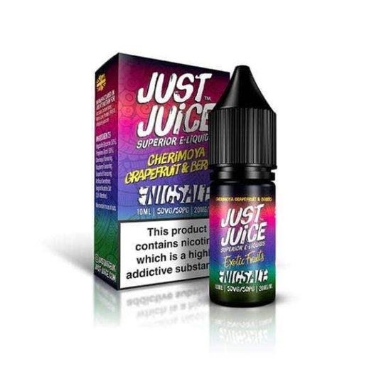Just Juice - Exotic Fruits - Cherimoya, Grapefruit & Berries Salt Nic 11mg CLEARANCE BB4 11/25