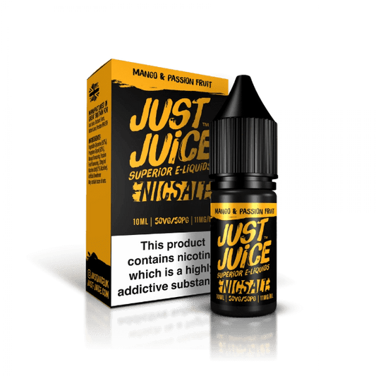 Just Juice - Mango & Passion Fruit 10ml E-liquid Salt Nic