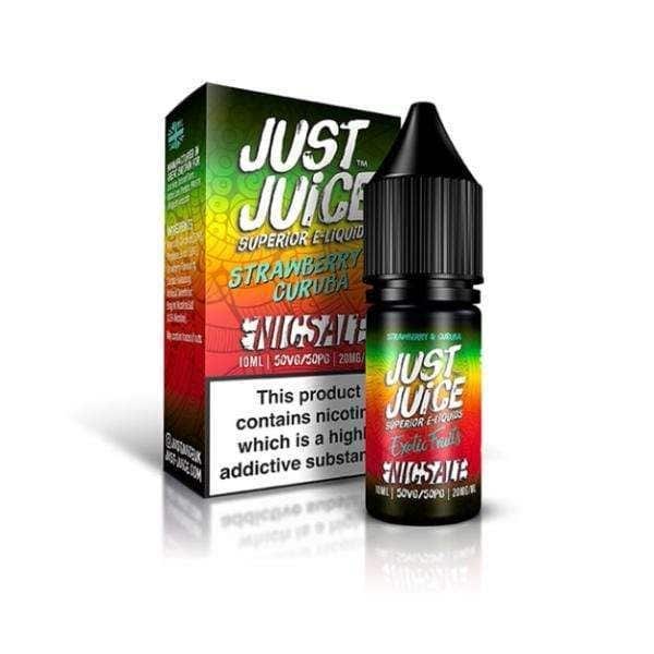 Just Juice - Strawberry Curuba 10ml E-liquid Salt Nic 20mg CLEARANCE BB4 7/25