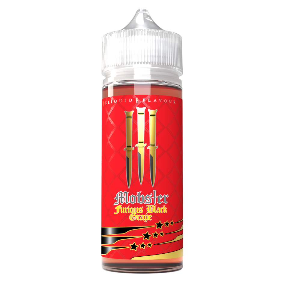 Mobster - Furious Black Grape E-liquid 120ML Shortfill - Ubervape