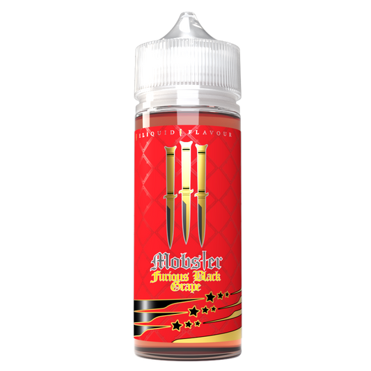 Mobster - Furious Black Grape E-liquid 120ML Shortfill - Ubervape