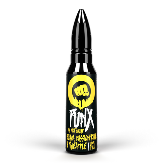 Riot Squad PUNX - Guava, Passion Fruit & Pineapple Shortfill E-liquid