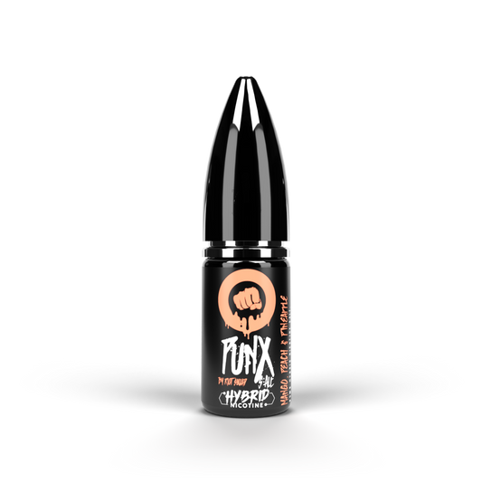 Riot Squad PUNX - Mango, Pineapple & Peach E-liquid 10ml 5mg CLEARANCE BB4 11/25