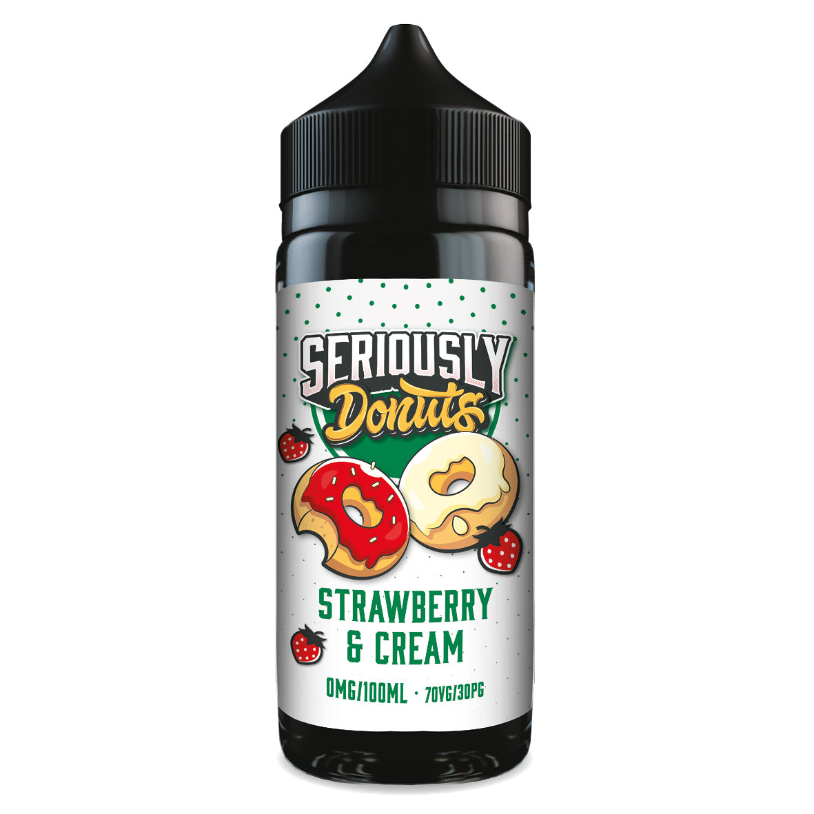 Seriously Donuts - Raspberry Jam E-liquid 120ML Shortfill