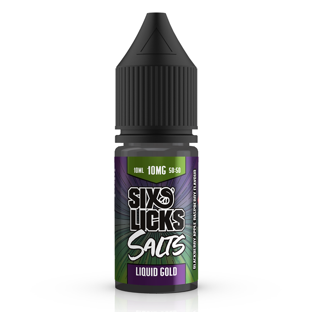 Six Licks - Liquid Gold E-liquid Salt Nic - Ubervape